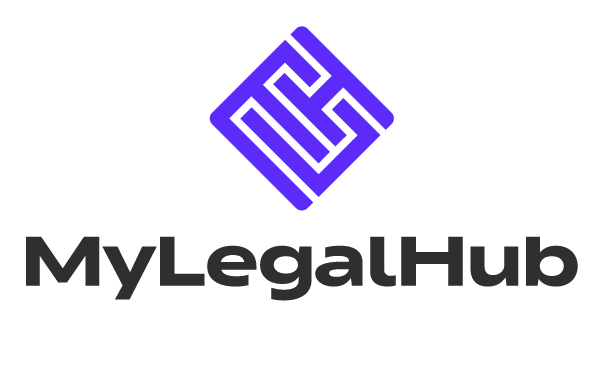 MyLegalHub - Identidade visual para plataforma jurídica com IA desenvolvida por EduNery Design